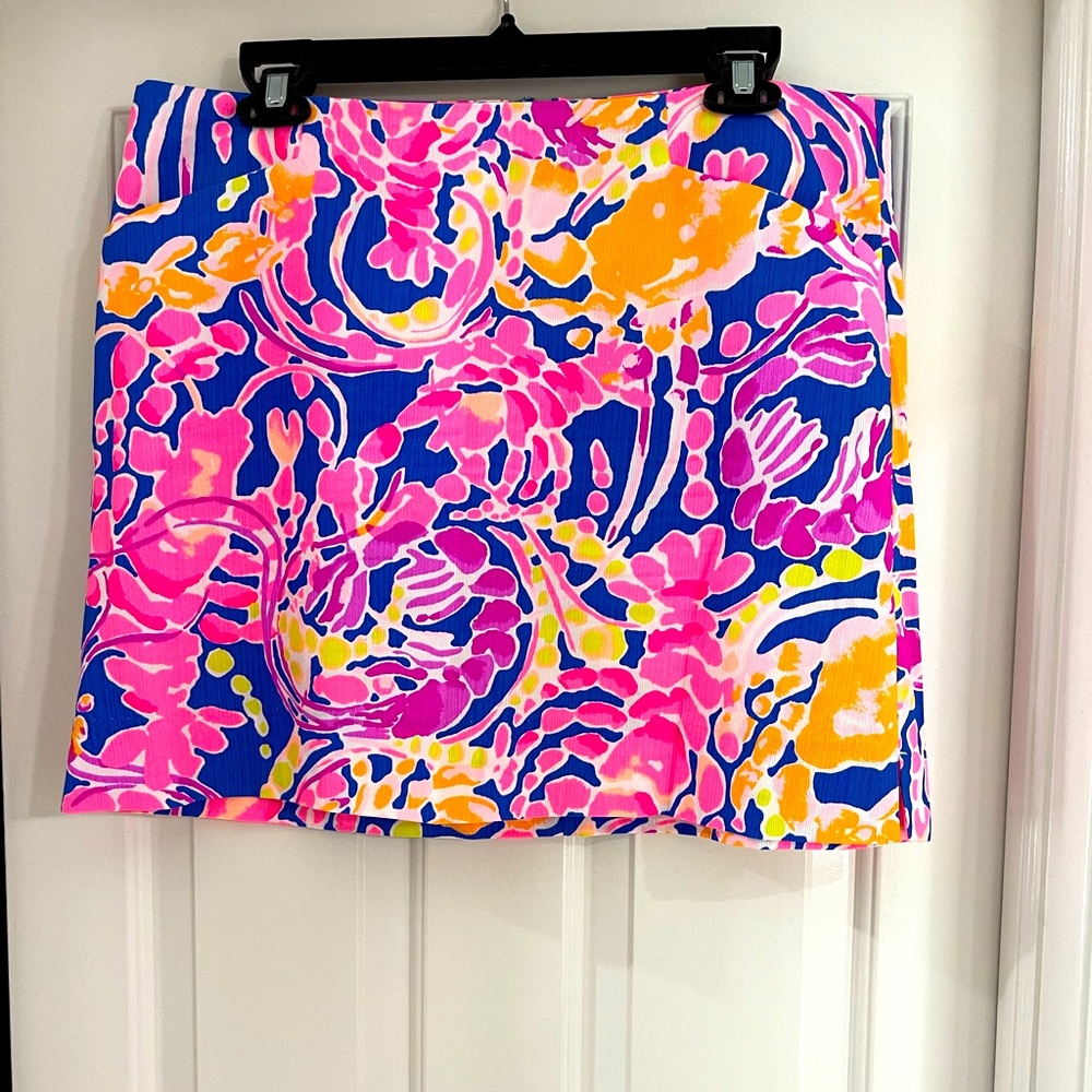 Lilly Pulitzer marigold skort